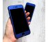 360° kryt Mate silikónový iPhone 7 Plus/8 Plus - modrý